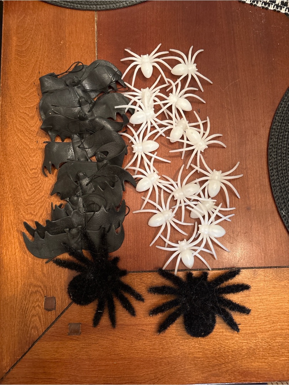Halloween Party Decoration Set of Bats & Spiders
